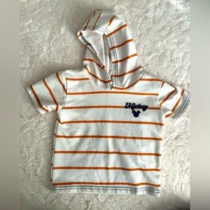 Disney short sleeve hoodie.